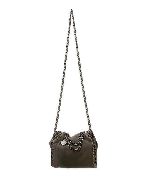 STELLA McCARTNEY（ステラマッカートニー）STELLA McCARTNEY (ステラマッカートニー) ファラベラ タイニートートバッグ グレーの古着・服飾アイテム
