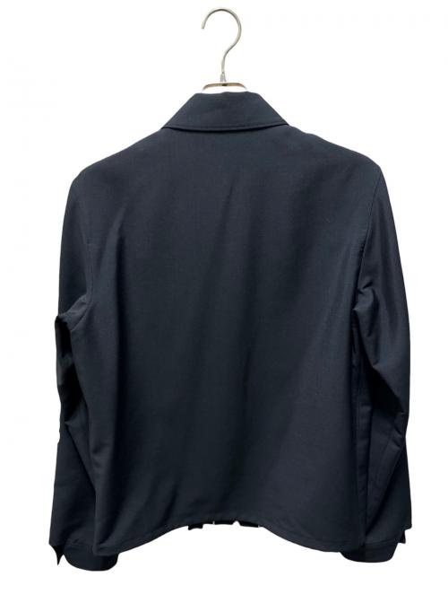 PRADA（プラダ）PRADA (プラダ) ジップアップブルゾン/ブルゾンジャケット ブラック サイズ:46の古着・服飾アイテム