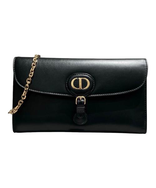Christian Dior（クリスチャン ディオール）Christian Dior (クリスチャン ディオール) Bobby East West チェーンウォレットバッグ ブラックの古着・服飾アイテム