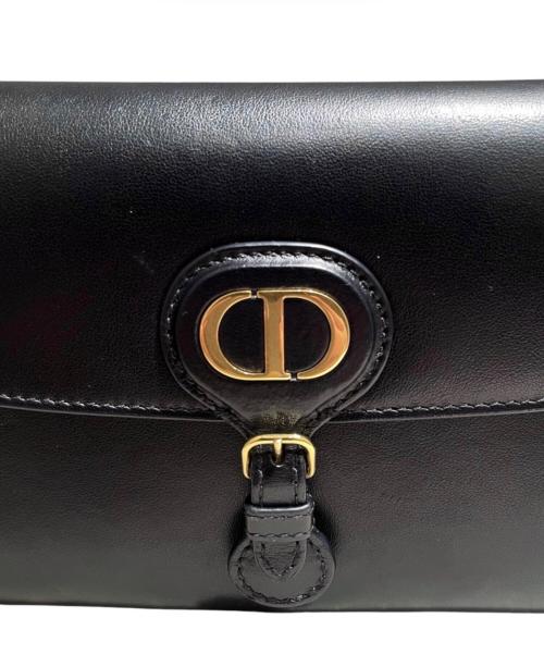 Christian Dior（クリスチャン ディオール）Christian Dior (クリスチャン ディオール) Bobby East West チェーンウォレットバッグ ブラックの古着・服飾アイテム