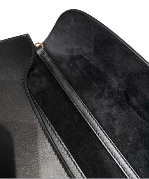 Christian Dior（クリスチャン ディオール）Christian Dior (クリスチャン ディオール) Bobby East West チェーンウォレットバッグ ブラックの古着・服飾アイテム