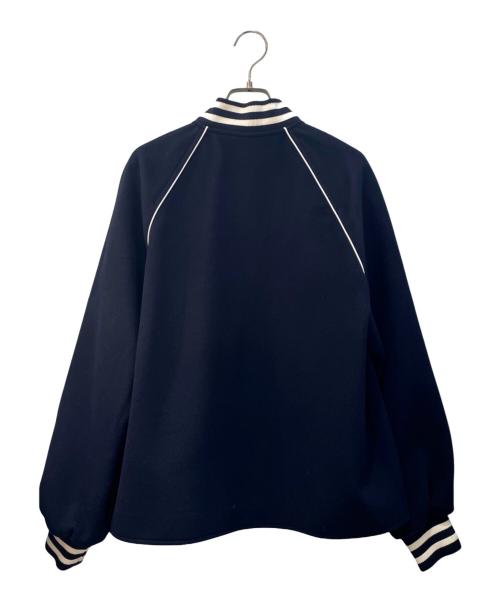 CELINE（セリーヌ）CELINE (セリーヌ) トリオンフ テディジャケット ネイビー サイズ:36の古着・服飾アイテム