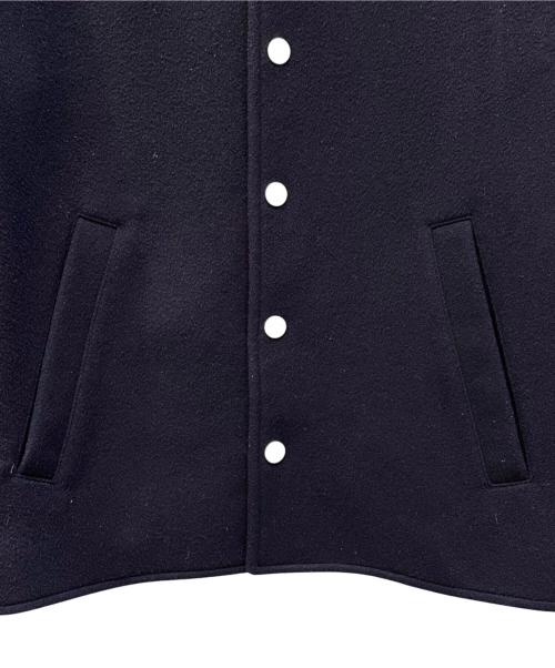 CELINE（セリーヌ）CELINE (セリーヌ) トリオンフ テディジャケット ネイビー サイズ:36の古着・服飾アイテム