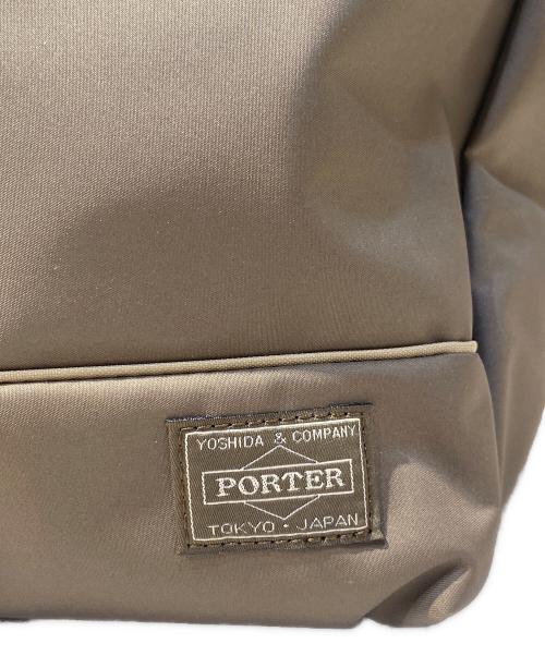 PORTER（ポーター）PORTER (ポーター) ナイロントートバッグ グレージュの古着・服飾アイテム