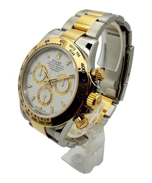 ROLEX（ロレックス）ROLEX (ロレックス) Cosmograph Daytona コスモグラフデイトナ Ref:116503 ホワイト文字盤 ロレゾール 白文字盤の古着・服飾アイテム