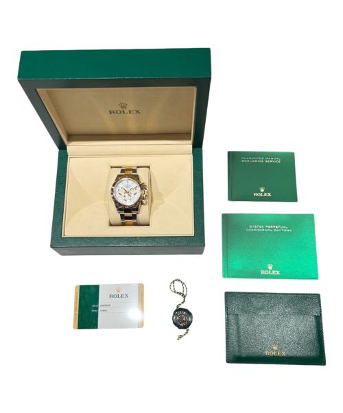 ROLEX（ロレックス）ROLEX (ロレックス) Cosmograph Daytona コスモグラフデイトナ Ref:116503 ホワイト文字盤 ロレゾール 白文字盤の古着・服飾アイテム