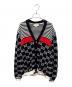 GUCCI（グッチ）の古着「GGストライプカーディガン」｜ネイビー