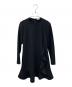 RED VALENTINO（レッドヴァレンティノ）の古着「フリルワンピース」｜ブラック