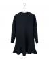 RED VALENTINO (レッドヴァレンティノ) フリルワンピース ブラック サイズ:44：45000円