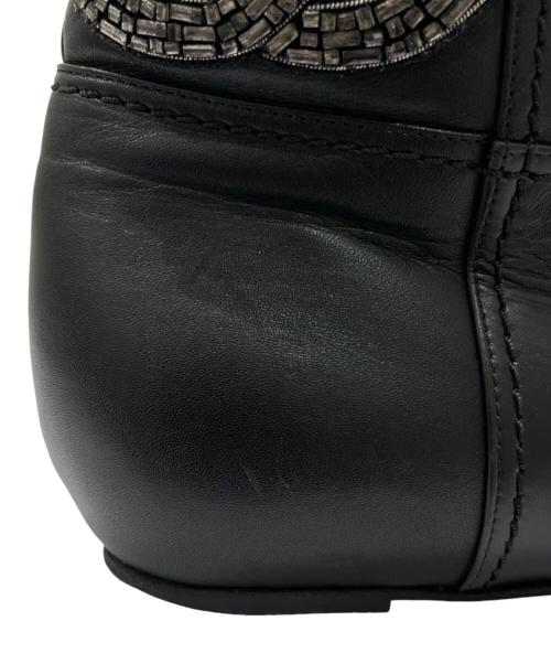 CHANEL（シャネル）CHANEL (シャネル) ココマークブーツ ブラック サイズ:35の古着・服飾アイテム