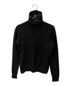 CHANELシャネル）の古着「カシミヤ タートルネックニット」｜ブラック