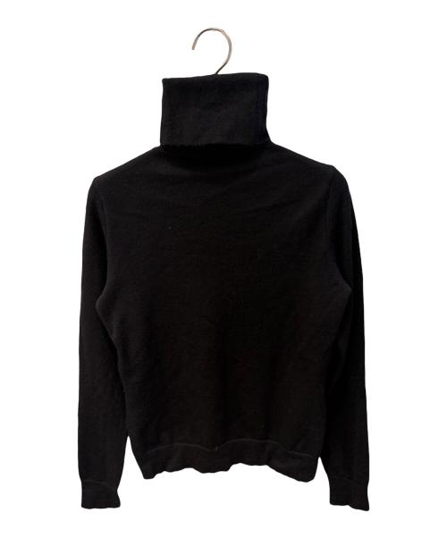 CHANEL（シャネル）CHANEL (シャネル) カシミヤ タートルネックニット ブラック サイズ:38の古着・服飾アイテム