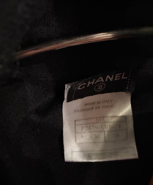 CHANEL（シャネル）CHANEL (シャネル) カシミヤ タートルネックニット ブラック サイズ:38の古着・服飾アイテム