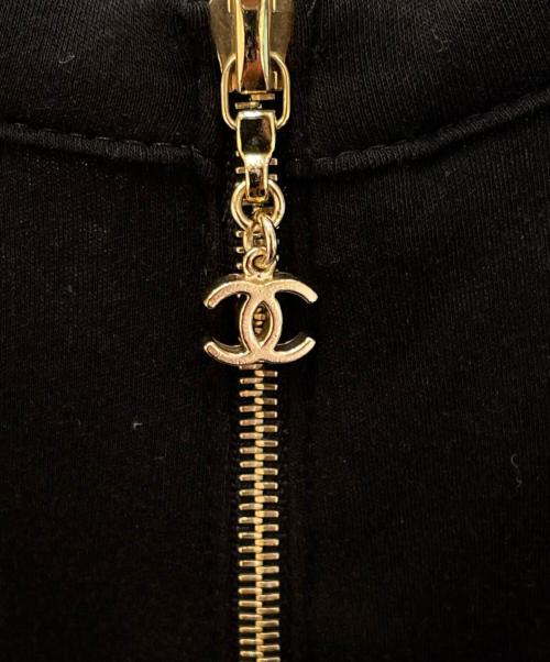 CHANEL（シャネル）CHANEL (シャネル) クローバーモチーフノースリーブトップス ワインレッド サイズ:38の古着・服飾アイテム