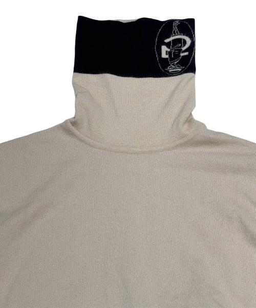 CHANEL（シャネル）CHANEL (シャネル) タートルネックニット ベージュ サイズ:40の古着・服飾アイテム