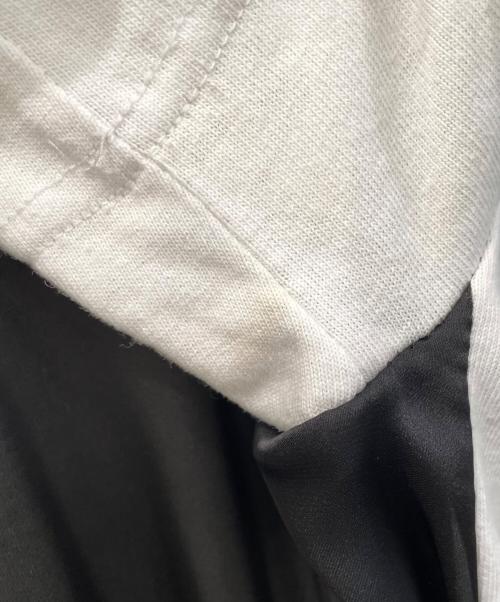 sacai（サカイ）sacai (サカイ) バック切替Tシャツ ホワイト×ブラック サイズ:1の古着・服飾アイテム