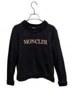 MONCLERモンクレール）の古着「切替ロゴニット」｜ブラック