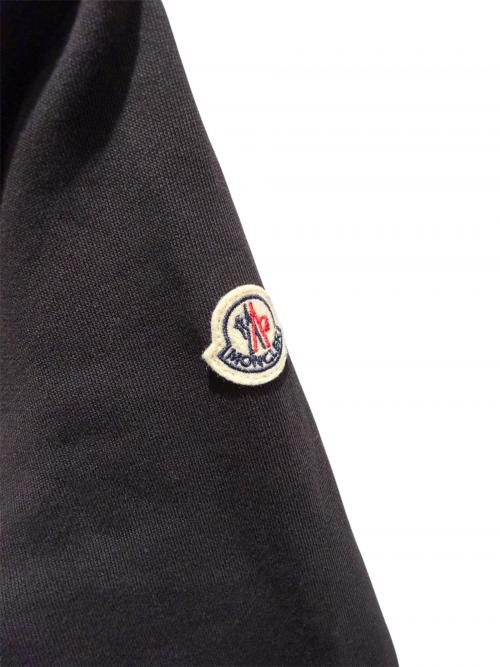 MONCLER（モンクレール）MONCLER (モンクレール) 切替ロゴニット ブラック サイズ:14A(164cm)の古着・服飾アイテム
