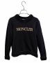 MONCLER（モンクレール）の古着「切替ロゴニット」｜ブラック