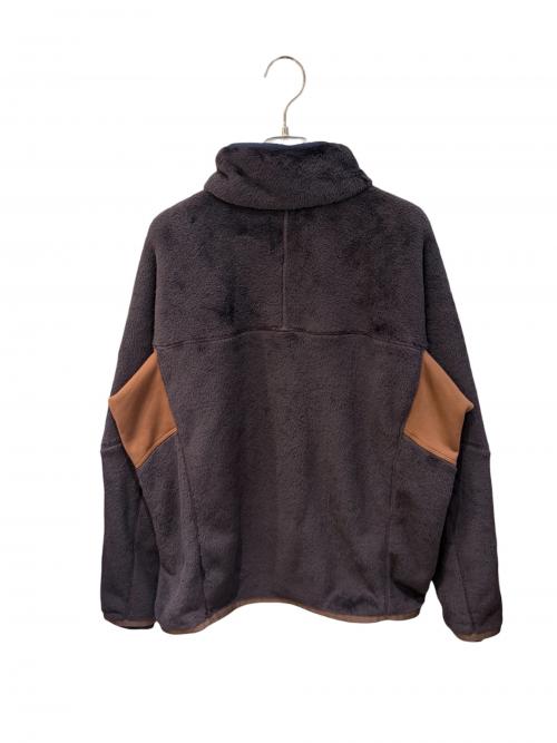 MONCLER GRENOBLE（モンクレール グルノーブル）MONCLER GRENOBLE (モンクレール グルノーブル) ポーラテック ハイネック フリースジャケット パープル×ブラウン サイズ:Ｌの古着・服飾アイテム
