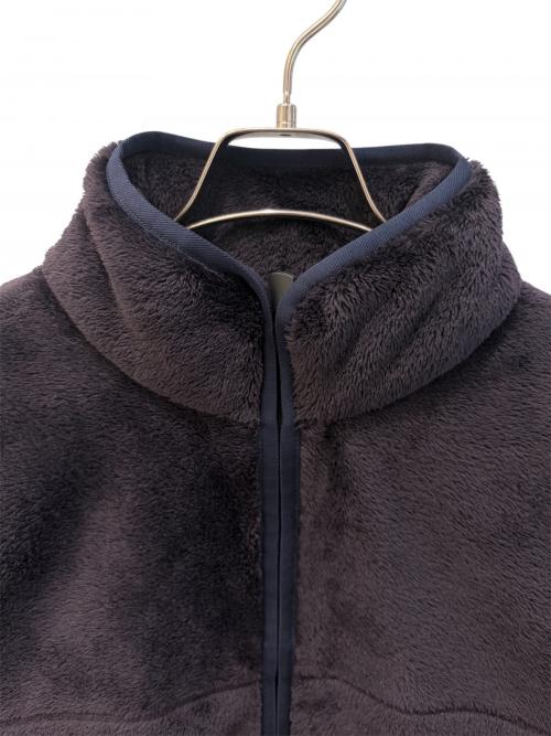 MONCLER GRENOBLE（モンクレール グルノーブル）MONCLER GRENOBLE (モンクレール グルノーブル) ポーラテック ハイネック フリースジャケット パープル×ブラウン サイズ:Ｌの古着・服飾アイテム