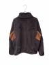 MONCLER GRENOBLE (モンクレール グルノーブル) ポーラテック ハイネック フリースジャケット パープル×ブラウン サイズ:Ｌ：40000円