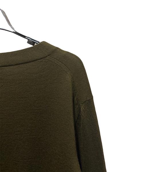 GUCCI（グッチ）GUCCI (グッチ) ホースビットトゴデザインカーディガン オリーブ サイズ:Lの古着・服飾アイテム