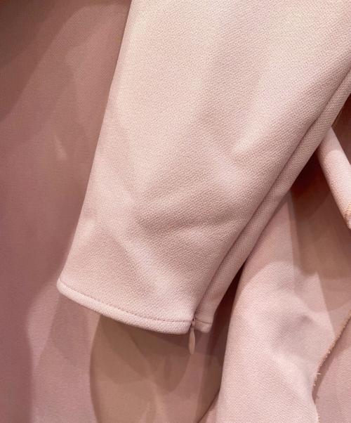 RED VALENTINO（レッドヴァレンティノ）RED VALENTINO (レッドヴァレンティノ) フリルワンピース ピンク サイズ:44の古着・服飾アイテム