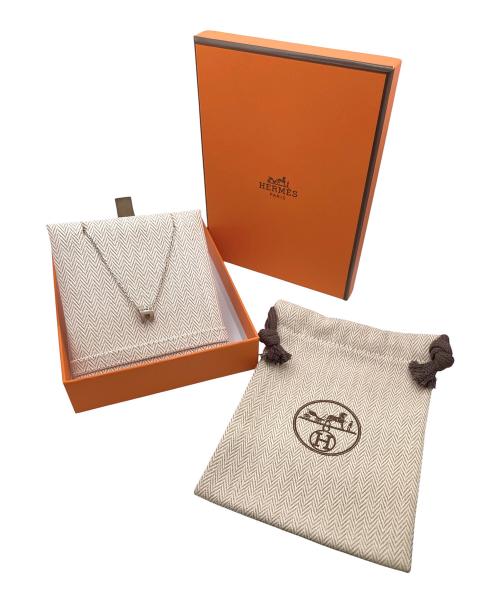 HERMES（エルメス）HERMES (エルメス) ポップHミニネックレス ベージュ×シルバー サイズ:-の古着・服飾アイテム