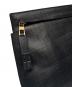 中古・古着 LOEWE (ロエベ) T-POUCH LINEN クラッチバッグ ブラック：30000円
