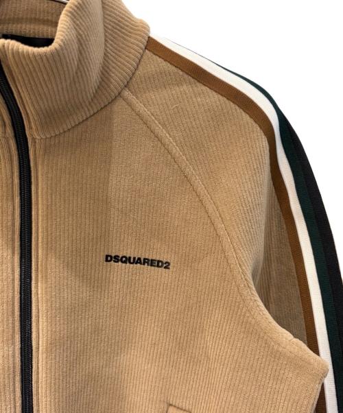 DSQUARED2（ディースクエアード）DSQUARED2 (ディースクエアード) コーデュロイジャケット ブラウン サイズ:Mの古着・服飾アイテム