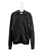 MONCLERモンクレール）の古着「ジップアップパーカー/MAGLIA CARDIGAN」｜ブラック