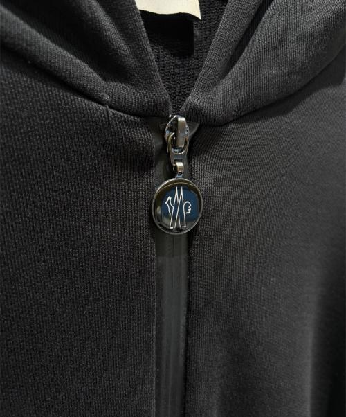 MONCLER（モンクレール）MONCLER (モンクレール) ジップアップパーカー/	MAGLIA CARDIGAN ブラック サイズ:Mの古着・服飾アイテム