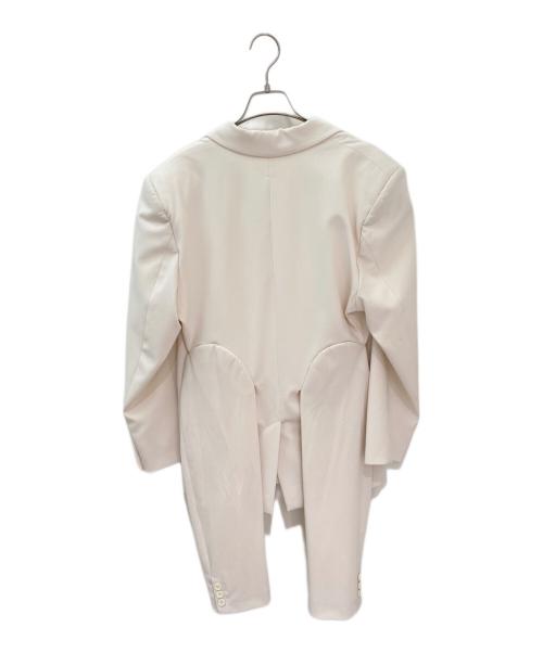 MM6 Maison Margiela（エムエムシックスメゾンマルジェラ）MM6 Maison Margiela (エムエムシックスメゾンマルジェラ) テーラードジャケット ベージュ サイズ:36の古着・服飾アイテム