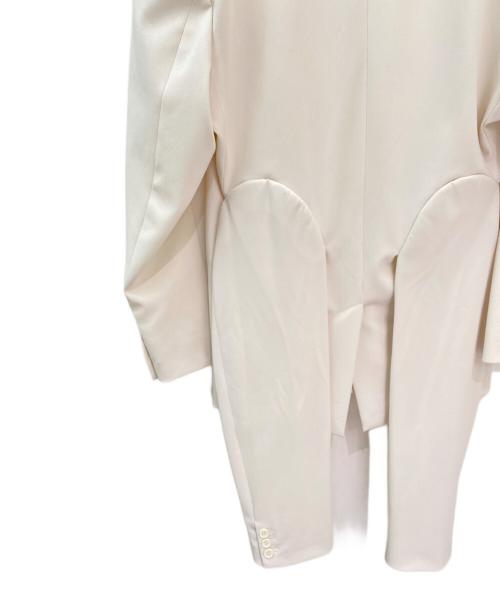 MM6 Maison Margiela（エムエムシックスメゾンマルジェラ）MM6 Maison Margiela (エムエムシックスメゾンマルジェラ) テーラードジャケット ベージュ サイズ:36の古着・服飾アイテム