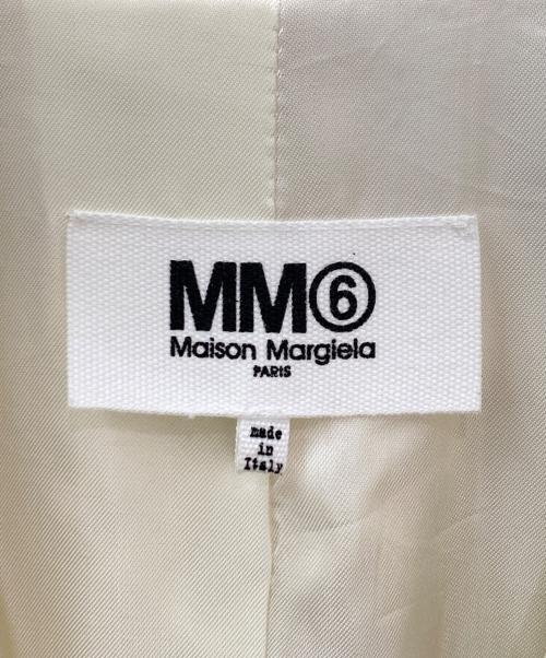 MM6 Maison Margiela（エムエムシックスメゾンマルジェラ）MM6 Maison Margiela (エムエムシックスメゾンマルジェラ) テーラードジャケット ベージュ サイズ:36の古着・服飾アイテム