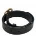 GUCCI (グッチ) GGマーモント レザーベルト ブラック サイズ:80・32：35000円