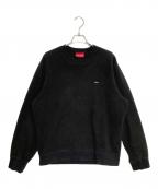 SUPREMEシュプリーム）の古着「Polartec Small Box Crew Neck」｜ブラック