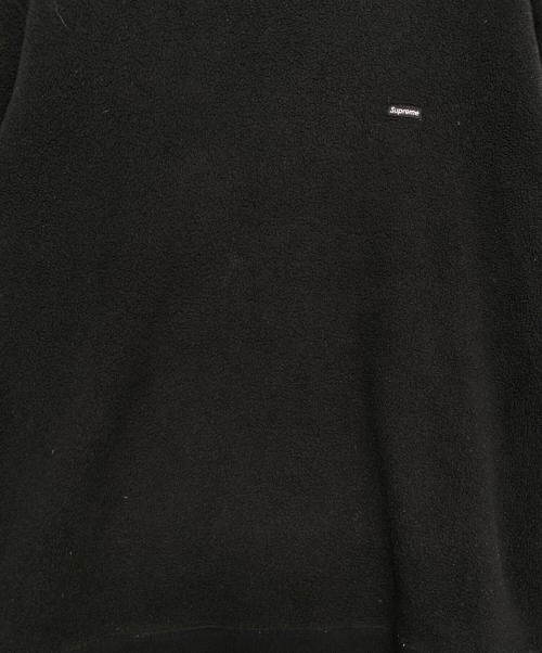 SUPREME（シュプリーム）SUPREME (シュプリーム) Polartec Small Box Crew Neck ブラック サイズ:Mの古着・服飾アイテム