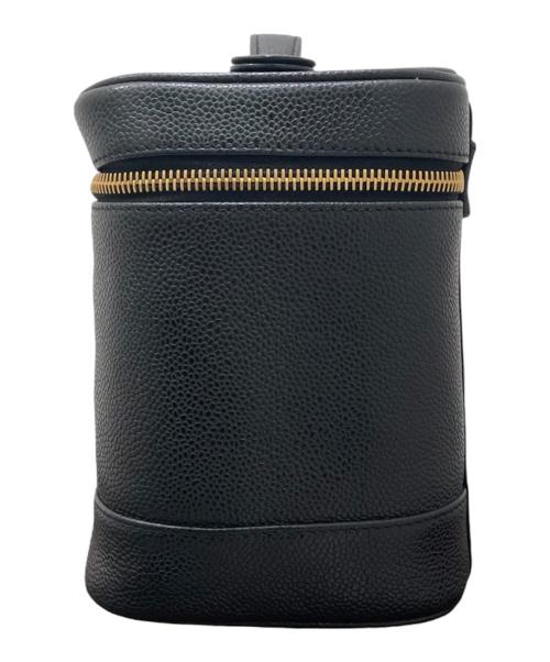 CHANEL（シャネル）CHANEL (シャネル) ココマークバニティバッグ ブラックの古着・服飾アイテム