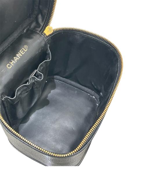 CHANEL（シャネル）CHANEL (シャネル) ココマークバニティバッグ ブラックの古着・服飾アイテム