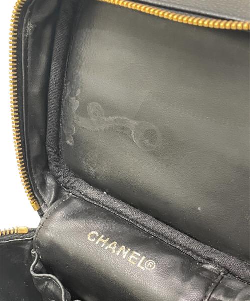 CHANEL（シャネル）CHANEL (シャネル) ココマークバニティバッグ ブラックの古着・服飾アイテム