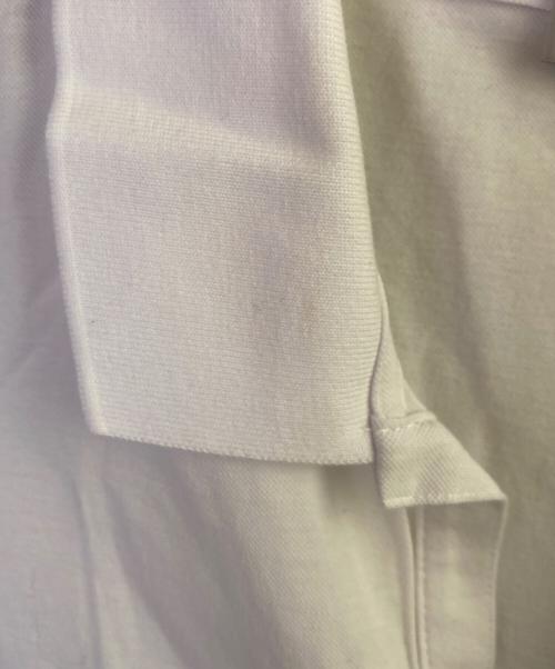 MONCLER（モンクレール）MONCLER (モンクレール) ポロシャツ ホワイト サイズ:Ｍの古着・服飾アイテム