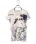 CHANEL（シャネル）の古着「ココマドモアゼル グラフィックプリントTシャツ」｜ホワイト