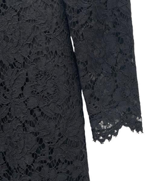 VALENTINO（ヴァレンティノ）VALENTINO (ヴァレンティノ) レースワンピース ブラック サイズ:40の古着・服飾アイテム