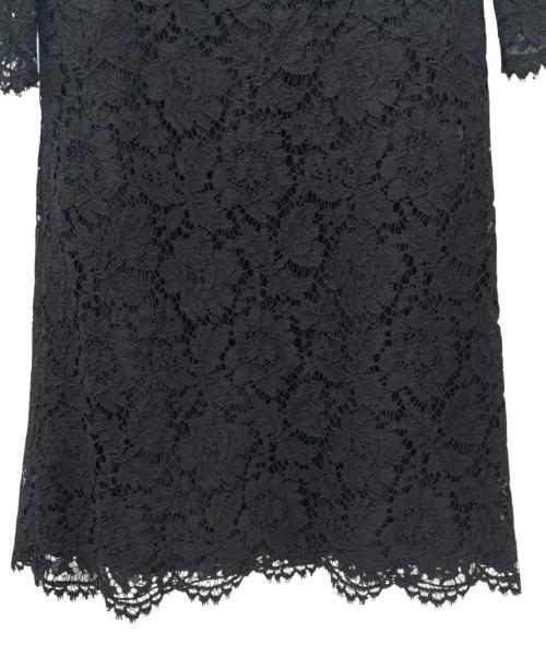 VALENTINO（ヴァレンティノ）VALENTINO (ヴァレンティノ) レースワンピース ブラック サイズ:40の古着・服飾アイテム