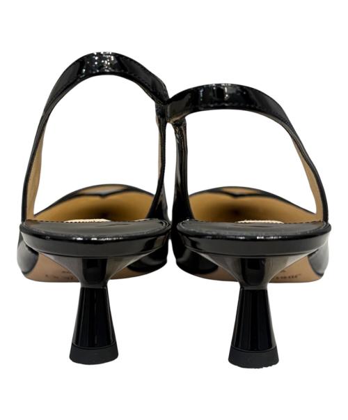 JIMMY CHOO（ジミーチュウ）JIMMY CHOO (ジミーチュウ) Amita スリングバック パールパンプス ブラック サイズ:35 2/1　の古着・服飾アイテム