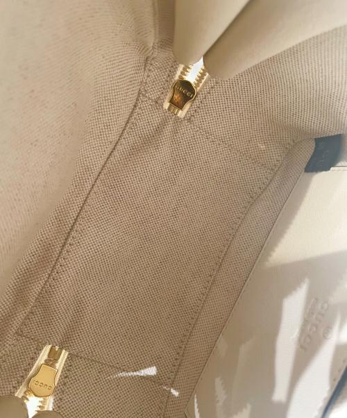 GUCCI（グッチ）GUCCI (グッチ) BLONDIE/ブロンディ 2WAYトップハンドルバッグ ホワイトの古着・服飾アイテム