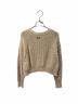 MaxMara (マックスマーラ) クロップドカーディガン ベージュ サイズ:Ｓ：30000円
