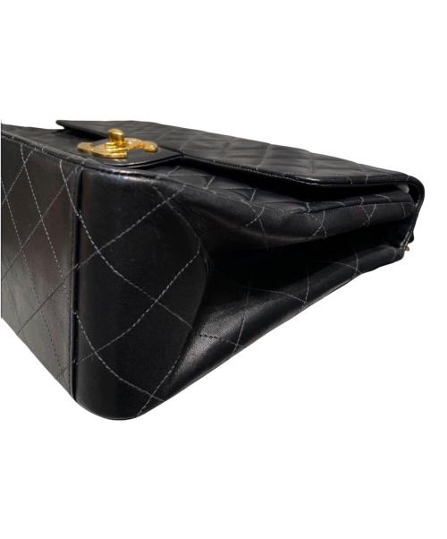 CHANEL（シャネル）CHANEL (シャネル) デカマトラッセ34/Matelassé Maxi/マトラッセ チェーンショルダーバッグ ブラック サイズ:34の古着・服飾アイテム